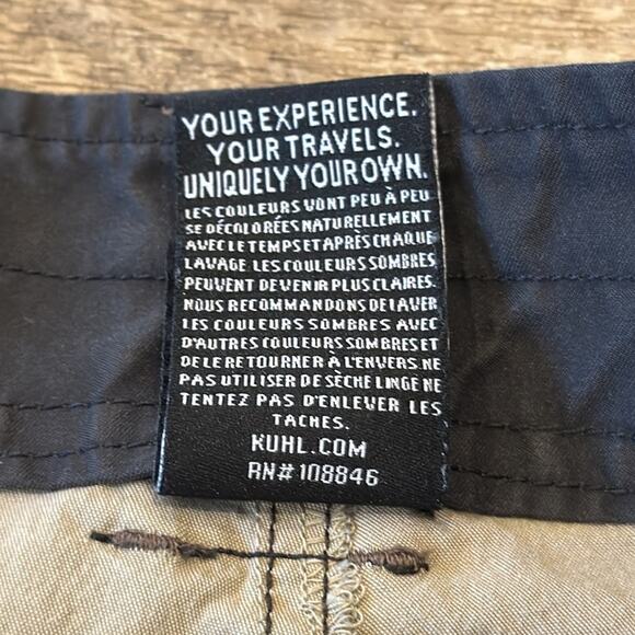 Kuhl Men's Ramblr Shorts Gun Metal Size 34 - Picture 9 of 14